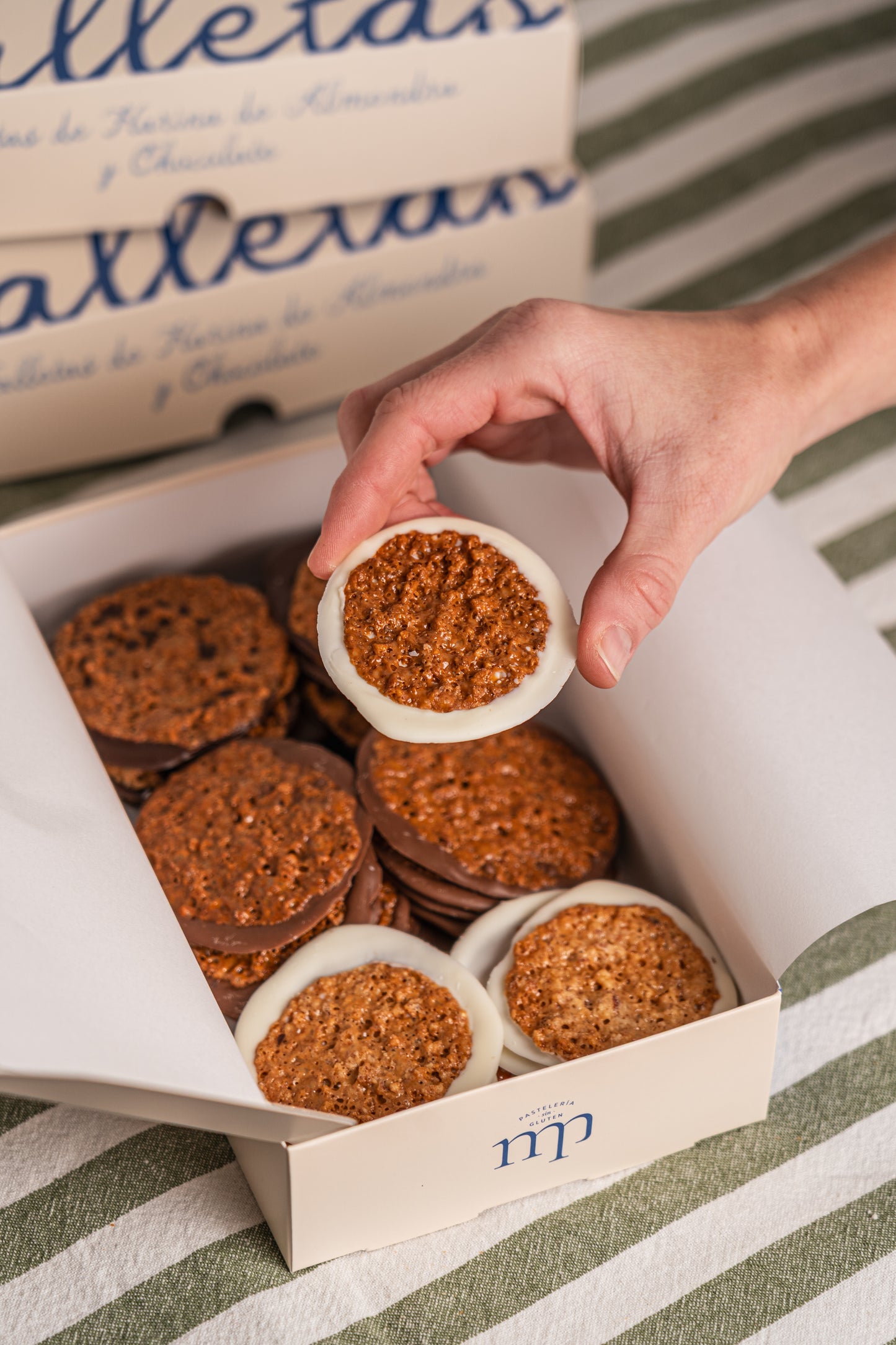 Galletas de harina de almendra